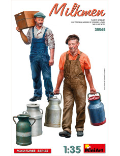 Milkmen with accessories