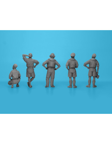 RAF Pilots in Tropical Uniform...