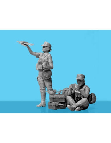 ´War has no gender` Female Service Team