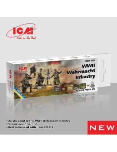 Acrylfarben Set für WKII...