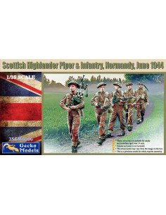Scottish Highlander Piper...