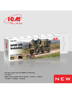 Acrylic paint set for WWI...