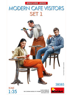 MODERN CAFE VISITORS SET 1