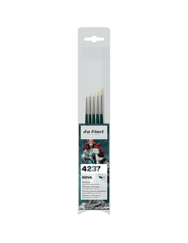 NOVA-SYNTHETICS brush set, Serie 4237