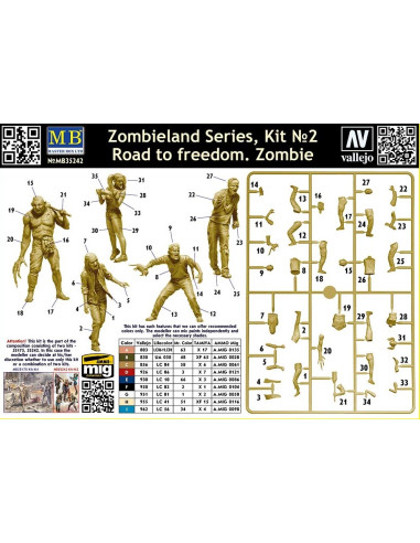 Zombieland Series, Kit No.2, Weg in...