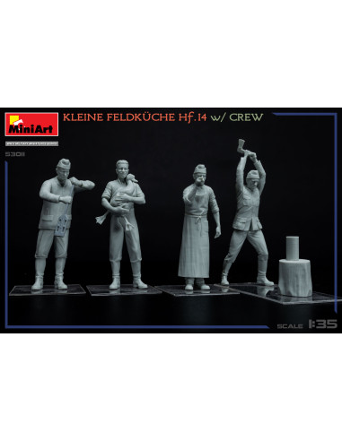 Kleine Feldküche Hf.14 with Crew