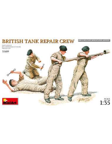 Britische Panzerreparatur Trupp