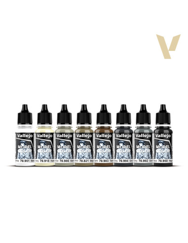 Model Color Set Black and White