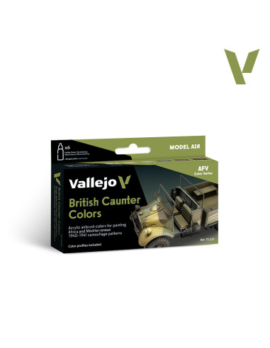 Model Air Set British Caunter Colors