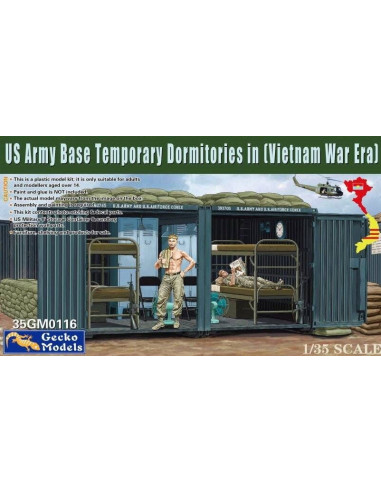 US Army Base Temporary Dormitories in...