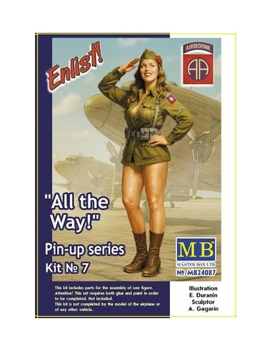 Pin Up Serie, Kit No.7, All the Way