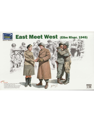 East Meet West (Elbe River, 1945)