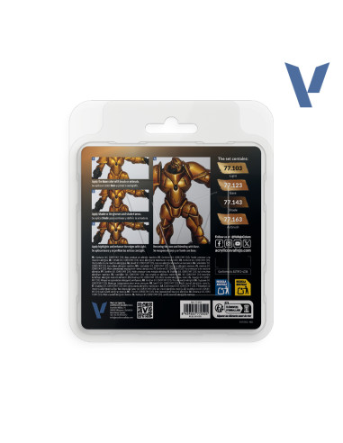 Imperial Gold Paint Set