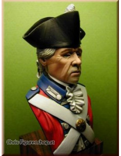 British Officer 1789, Bust