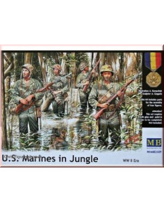 U.S. Marines im Dschungel  WW2